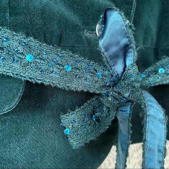 Stylish velvet blazer - Picture 3 of 7